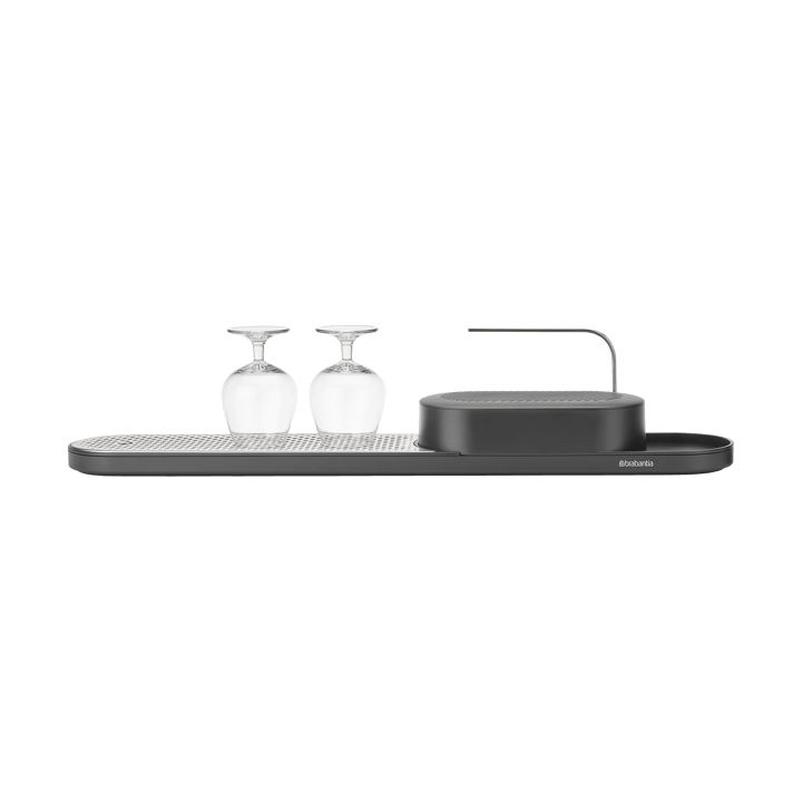 Organizador de fregadero SinkStyle, set de 2 piezas, Mineral Infinite Grey Brabantia