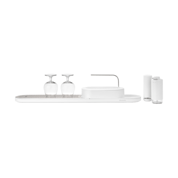 Organizador de fregadero SinkStyle, set de 4 piezas - Mineral Fresh White - Brabantia