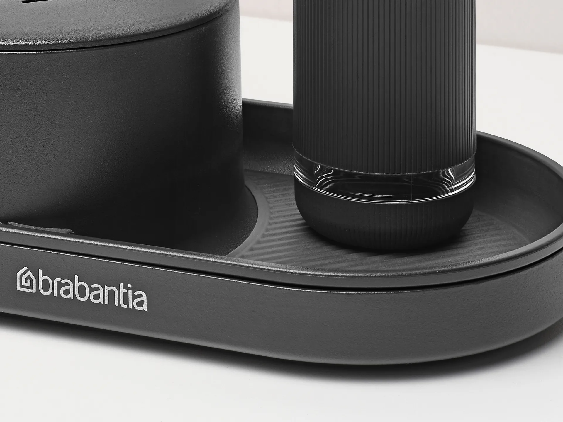 Organizador de fregadero SinkStyle, set de 4 piezas, Mineral Infinite Grey Brabantia