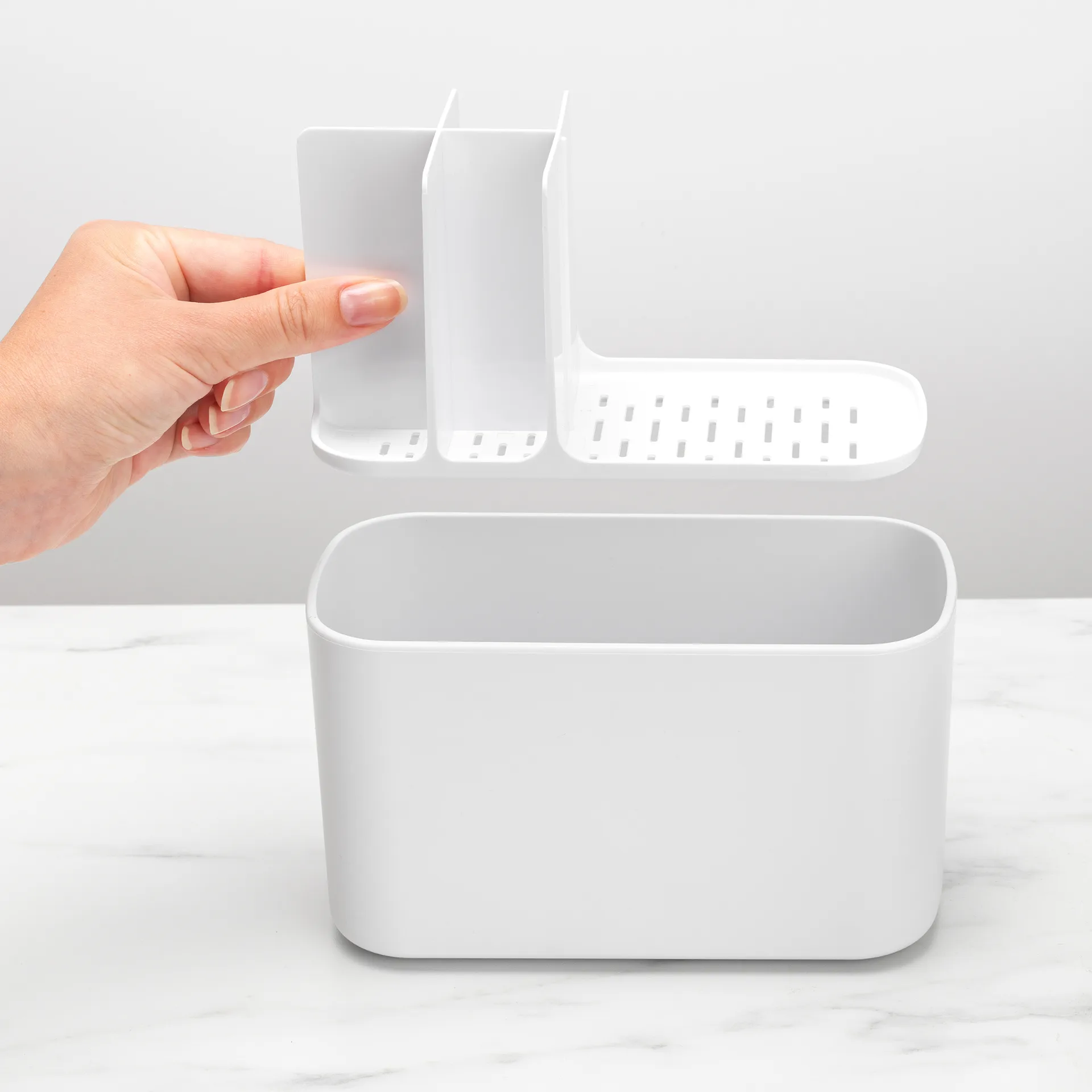 Organizador para el baño ReNew Brabantia, blanco Brabantia