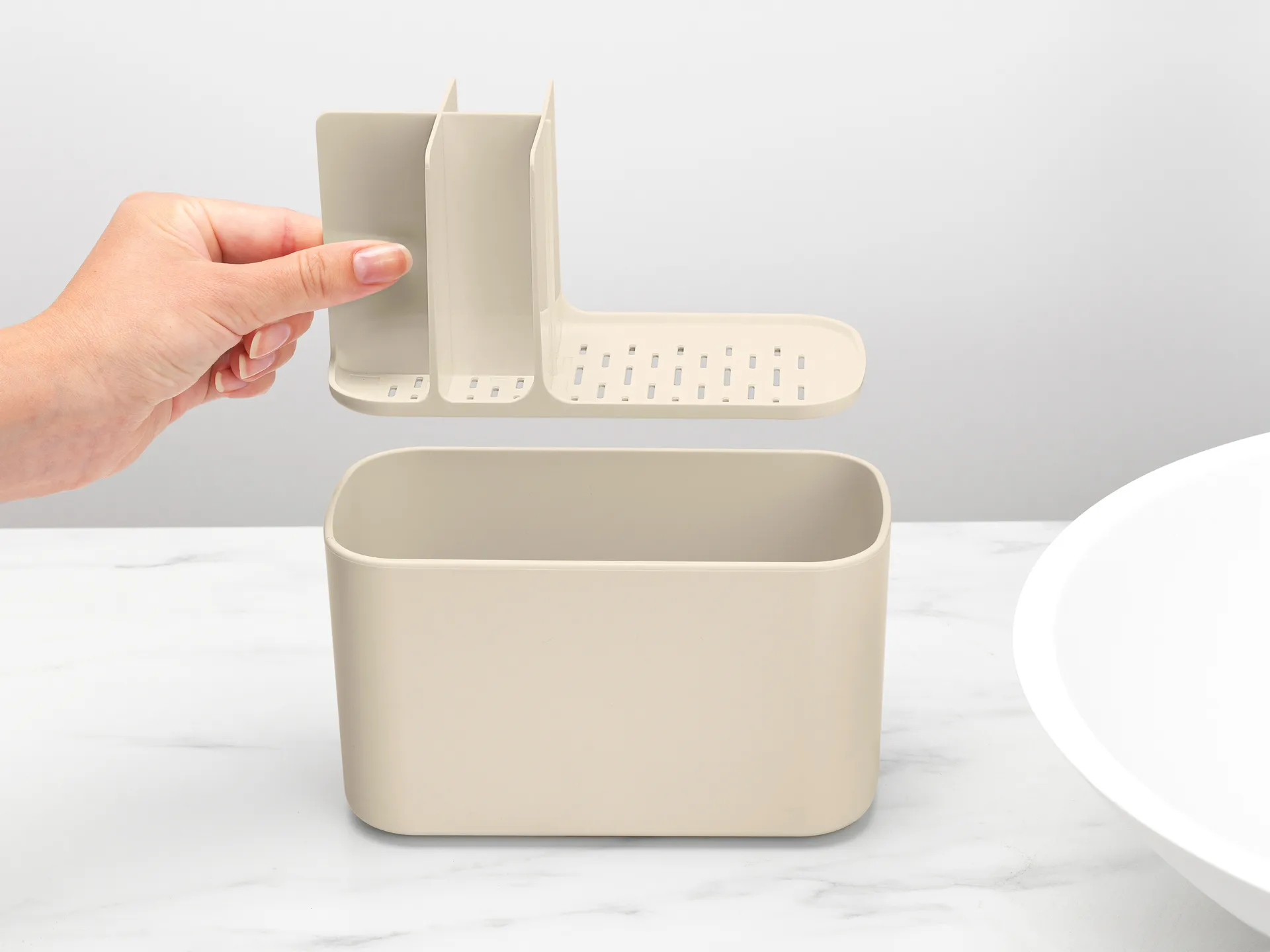 Organizador para el baño ReNew Brabantia, Soft Beige Brabantia