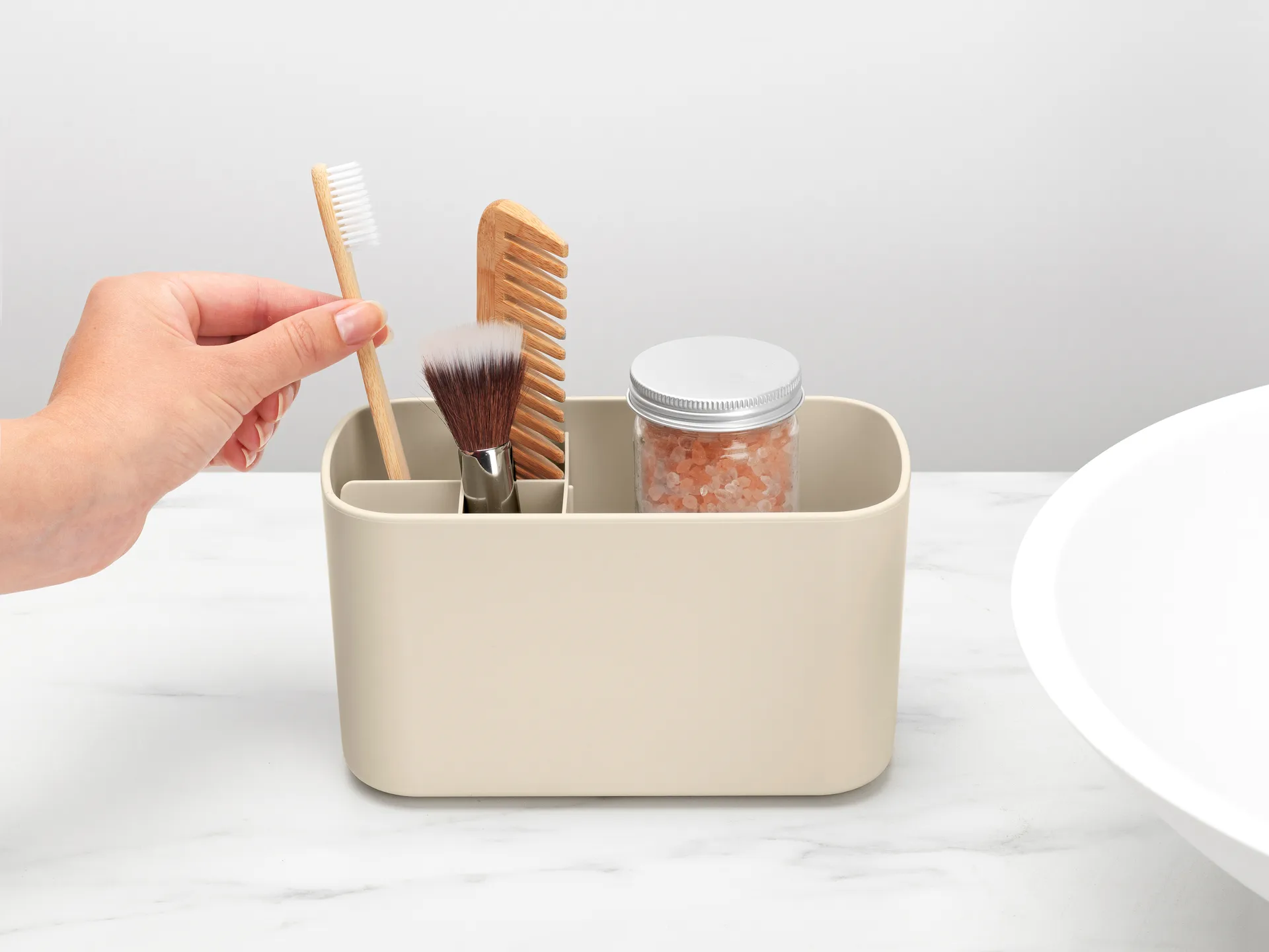 Organizador para el baño ReNew Brabantia, Soft Beige Brabantia