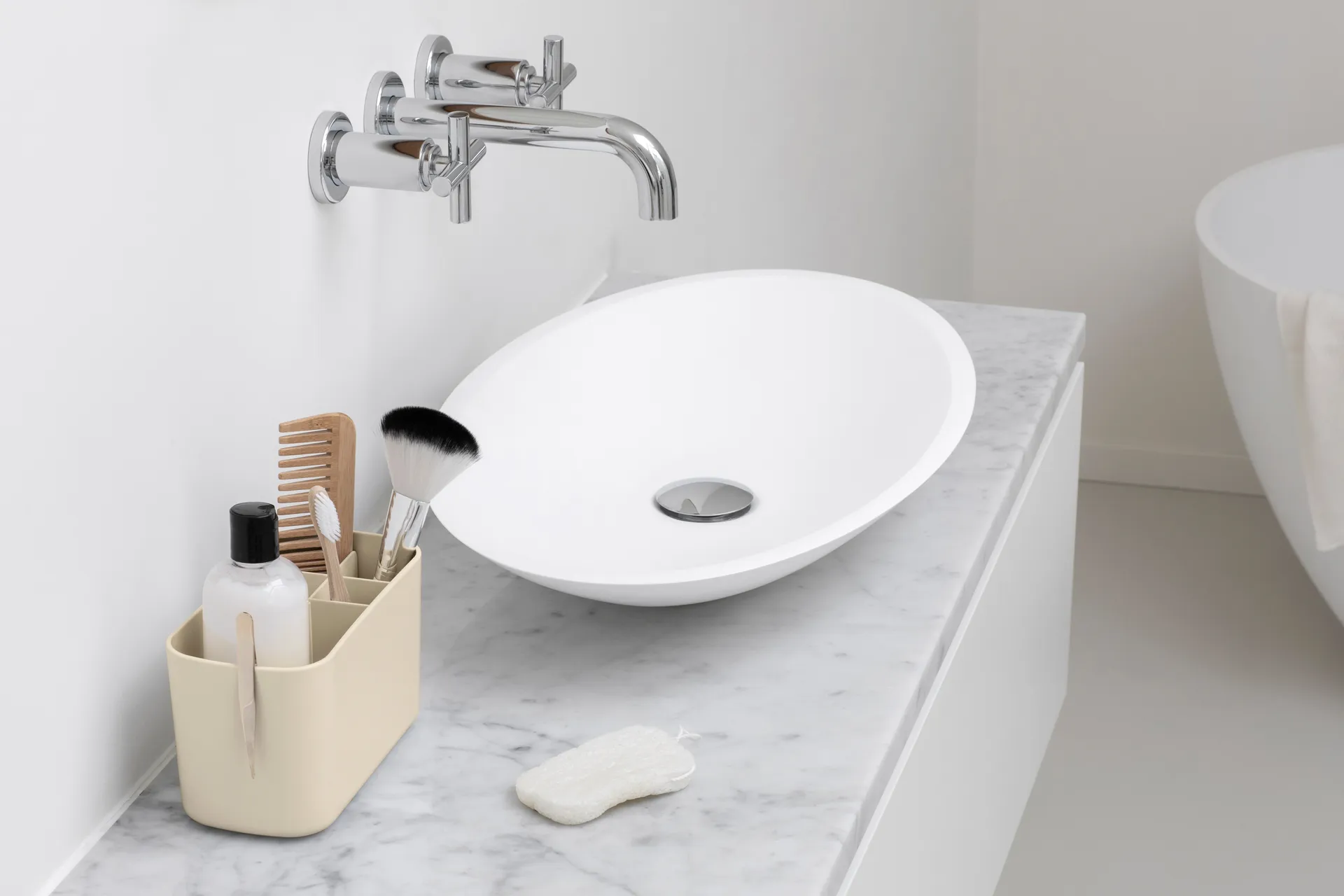 Organizador para el baño ReNew Brabantia, Soft Beige Brabantia