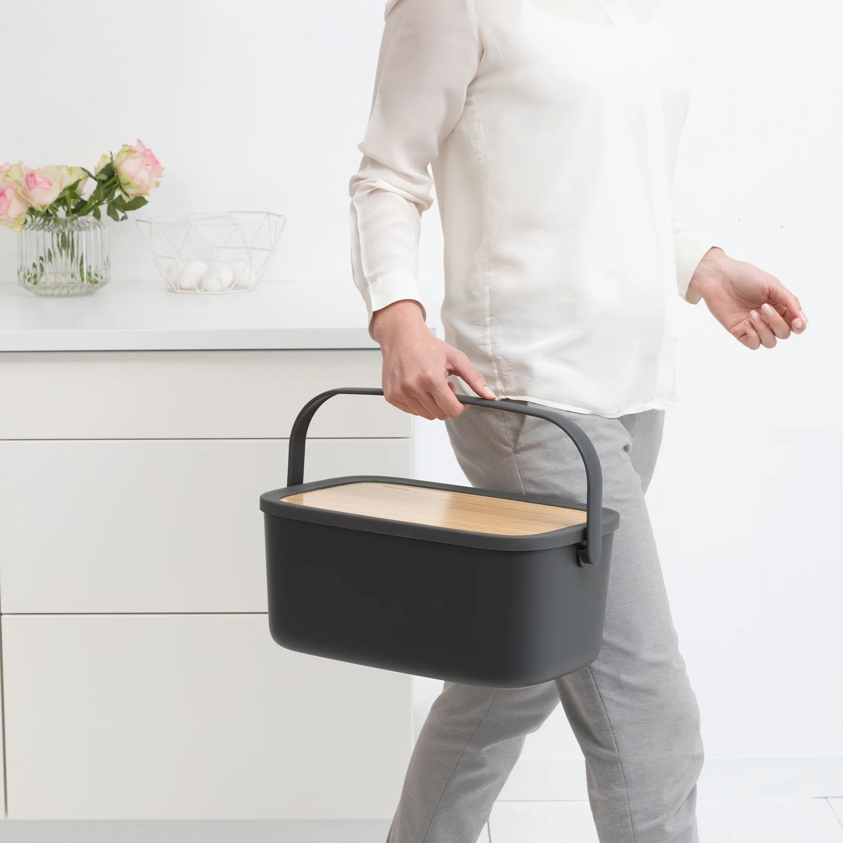 Panera Nic, gris oscuro Brabantia