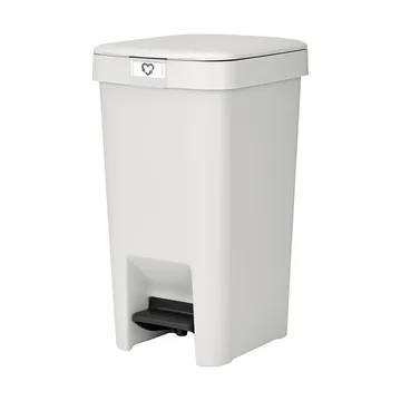 Papelera con pedal StepUp de 10 L - Gris claro - Brabantia
