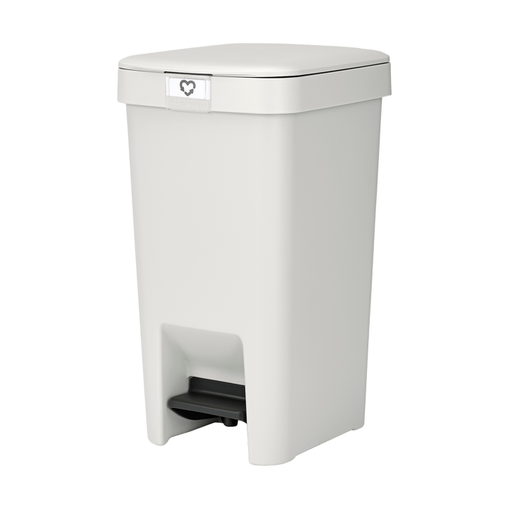 Papelera con pedal StepUp de 10 L - Gris claro - Brabantia