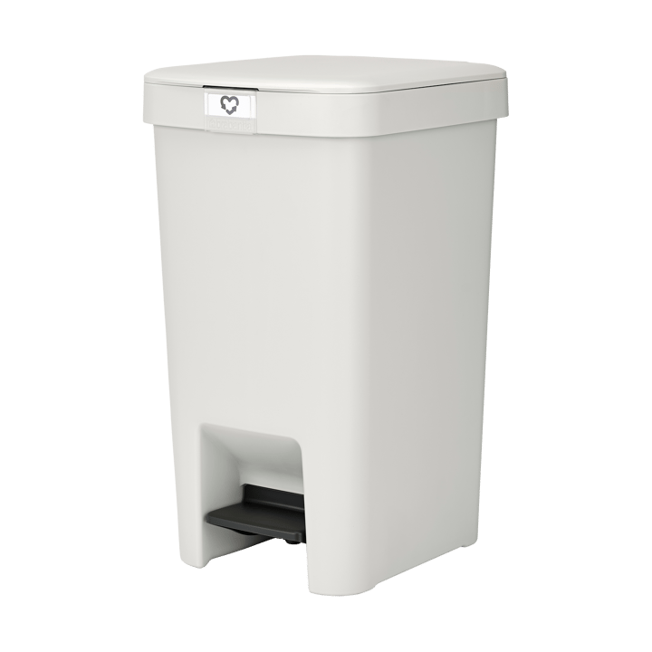 Papelera con pedal StepUp de 16 L - Gris claro - Brabantia