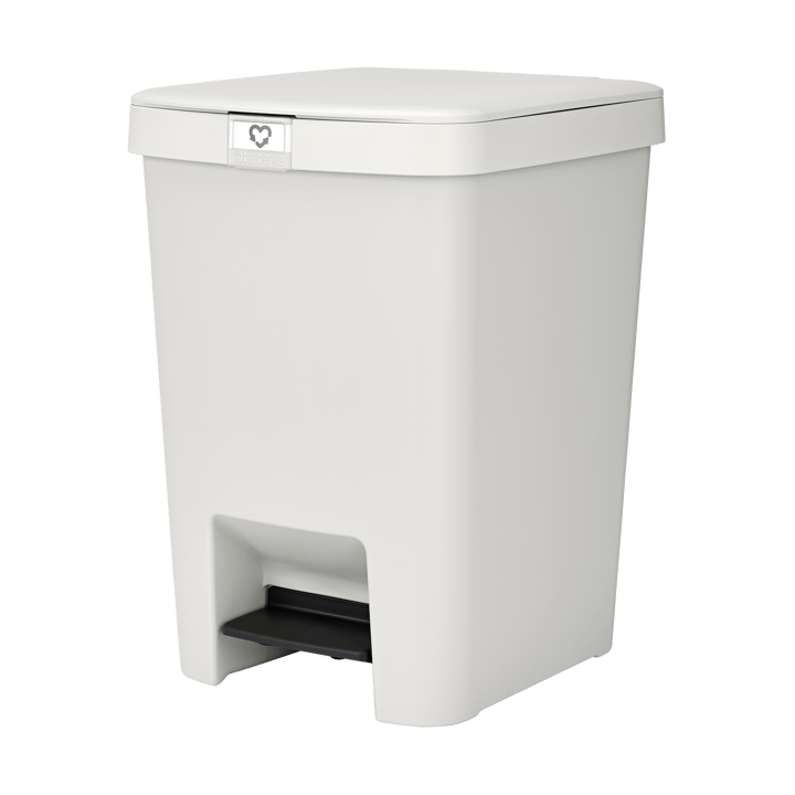 Papelera con pedal StepUp de 25 L - Gris claro - Brabantia