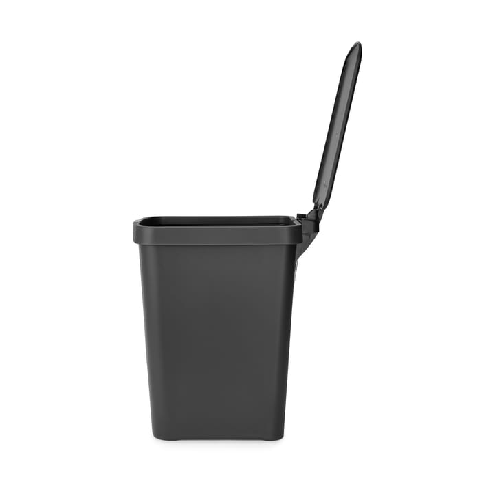 Papelera con pedal StepUp de 25 L, Gris oscuro Brabantia