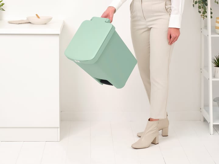 Papelera con pedal StepUp de 25 L, Jade green Brabantia