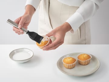 Pincel de pan Profile silicona grande - acero inoxidable - Brabantia