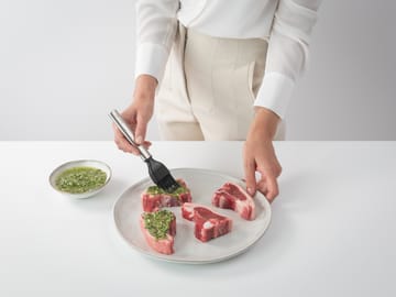 Pincel de pan Profile silicona grande - acero inoxidable - Brabantia