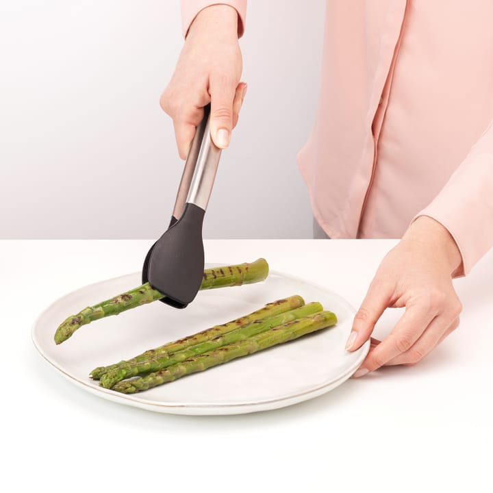 Pinzas para la cocina antiadherentes Profile, acero inoxidable Brabantia
