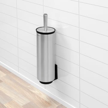Portaescobillas baño Profile, montaje en pared - acero mate - Brabantia