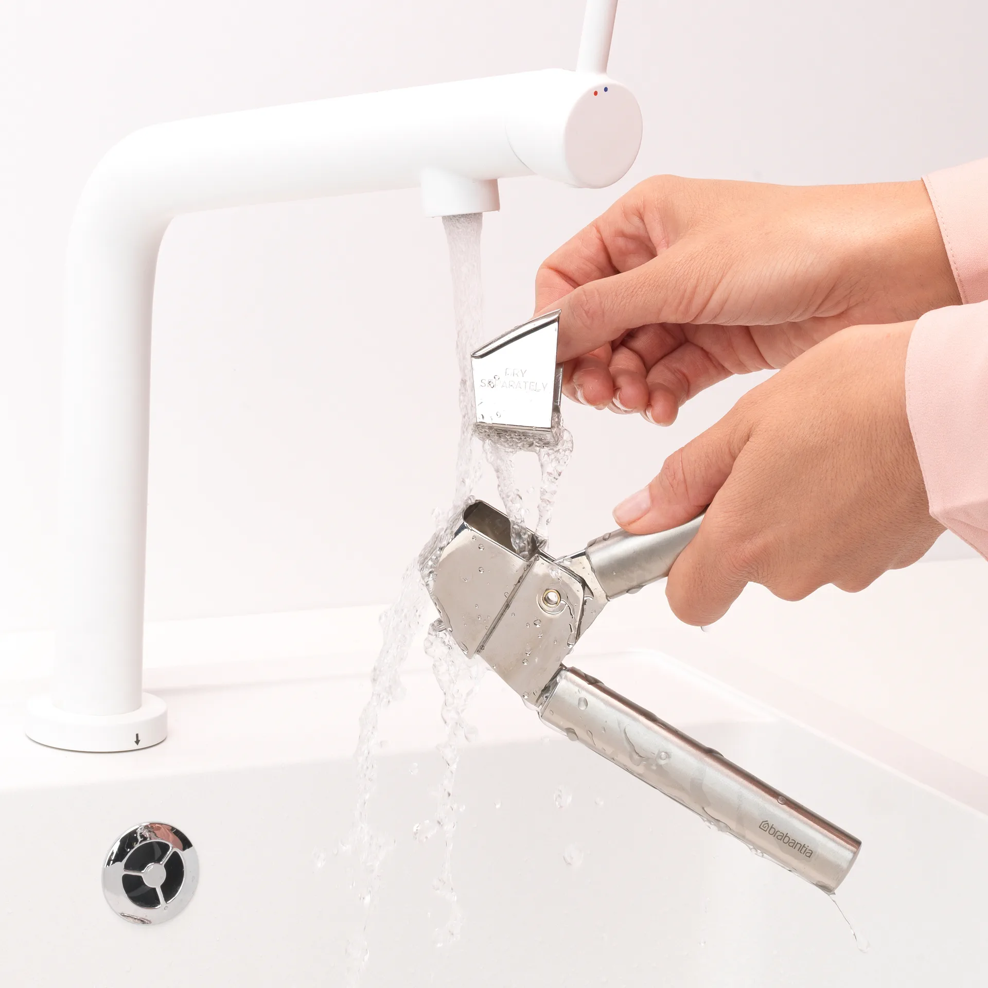 Prensa de ajos Profile, acero inoxidable Brabantia