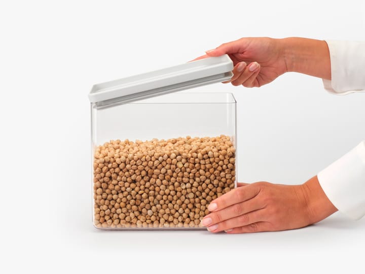 Recipiento apilable TASTY+ 3,5 L, Gris claro Brabantia