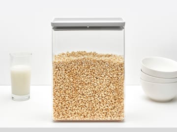 Recipiento apilable TASTY+ 5,4 L - Gris claro - Brabantia