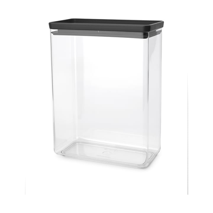 Recipiento apilable TASTY+ 5,4 L, Gris oscuro Brabantia