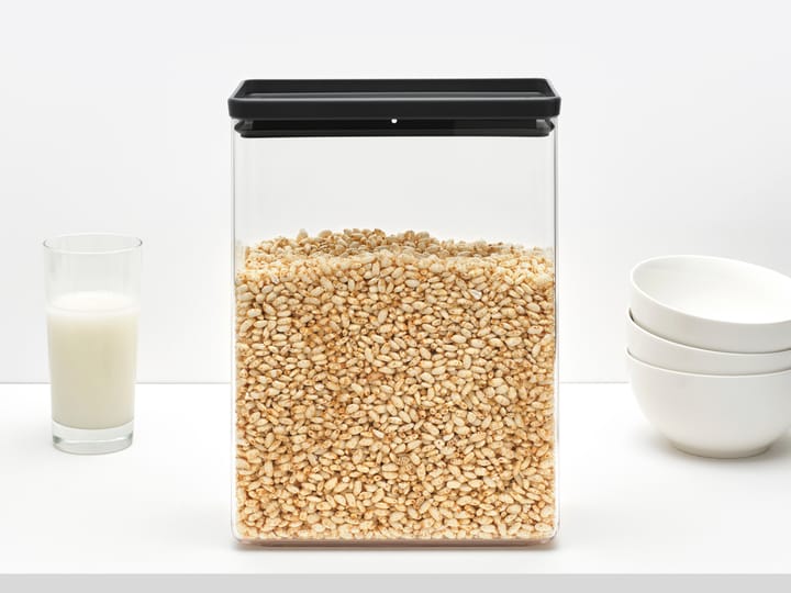 Recipiento apilable TASTY+ 5,4 L, Gris oscuro Brabantia