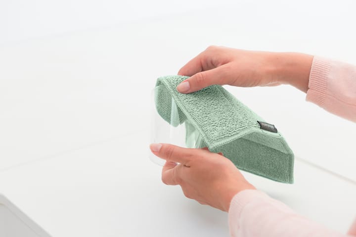 Set de 3 almohadillas de microfibra para limpiar Sinkside - Jade green - Brabantia
