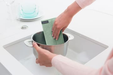 Set de 3 almohadillas de microfibra para limpiar Sinkside - Jade green - Brabantia