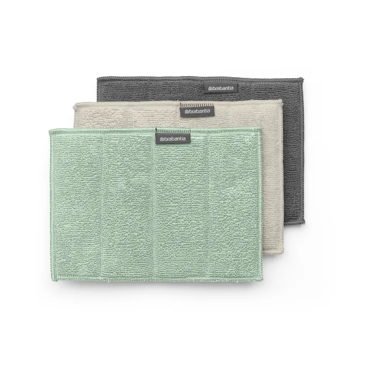 Set de 3 almohadillas de microfibra para limpiar Sinkside - Mixto - Brabantia