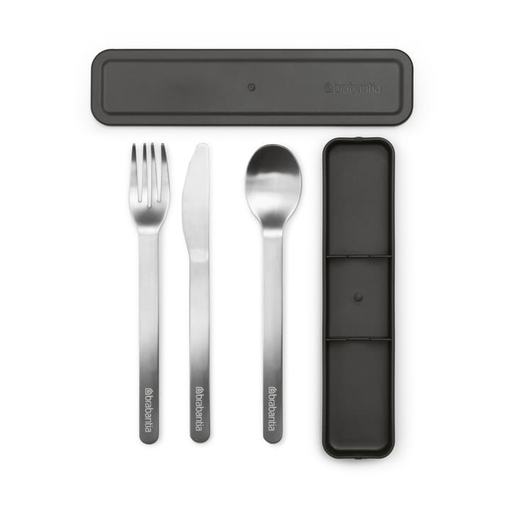 Set de 3 cubiertos Make & Take - gris oscuro - Brabantia