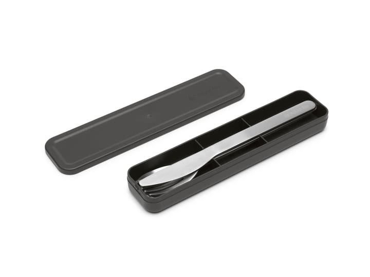 Set de 3 cubiertos Make & Take, gris oscuro Brabantia