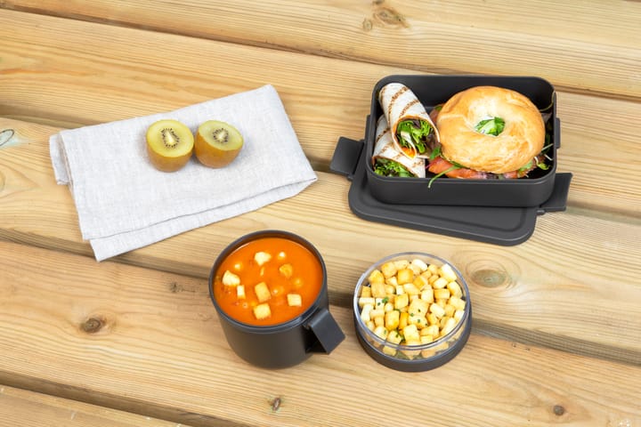 Set de almuerzo Make & Take 2 piezas, gris oscuro Brabantia