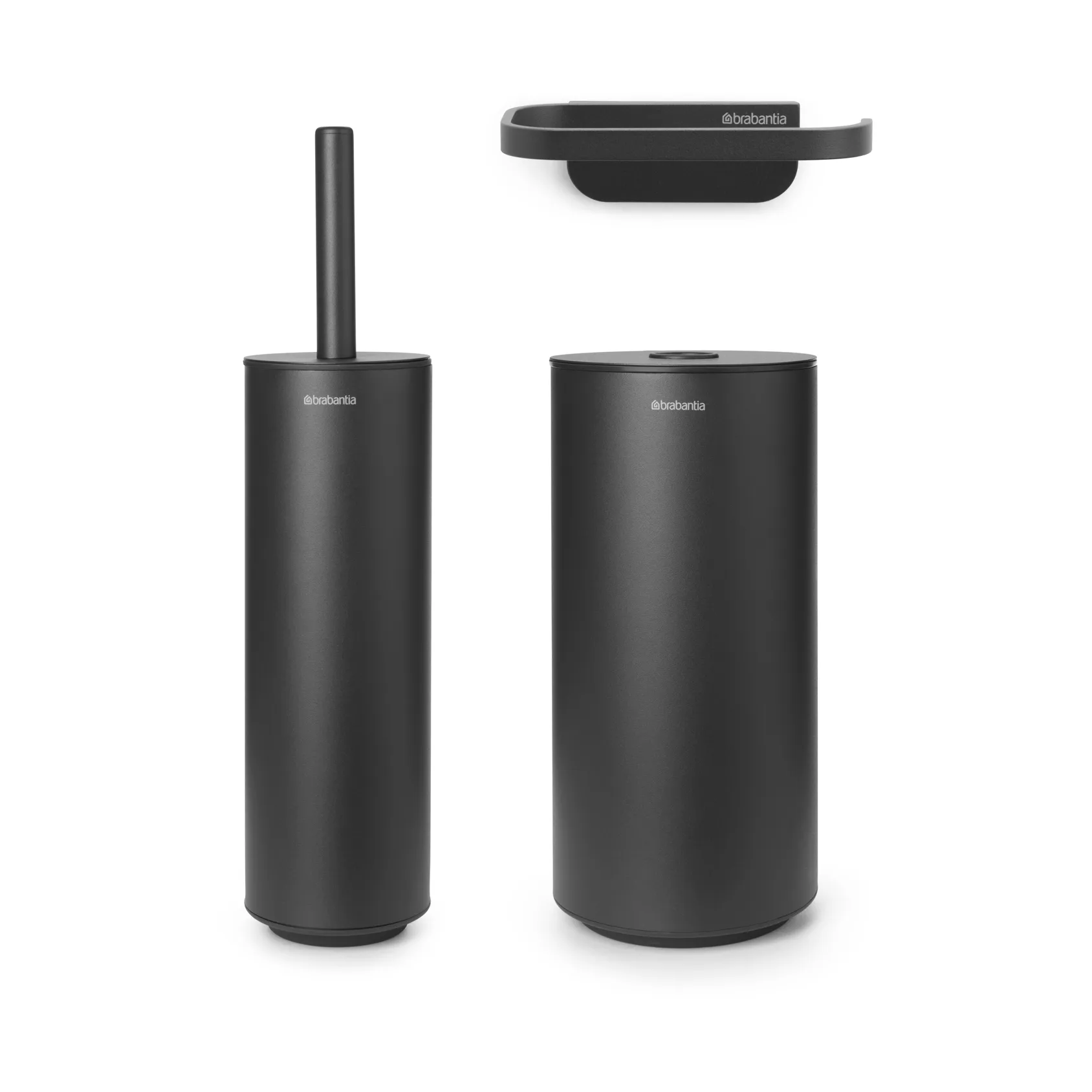 Set de Inodoro Mindset 3 Piezas, Mineral Infinite Grey Brabantia