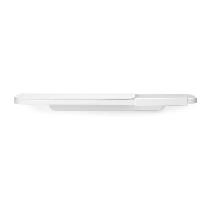 Soporte de papel higiénico con estante MindSet, Mineral Fresh White Brabantia