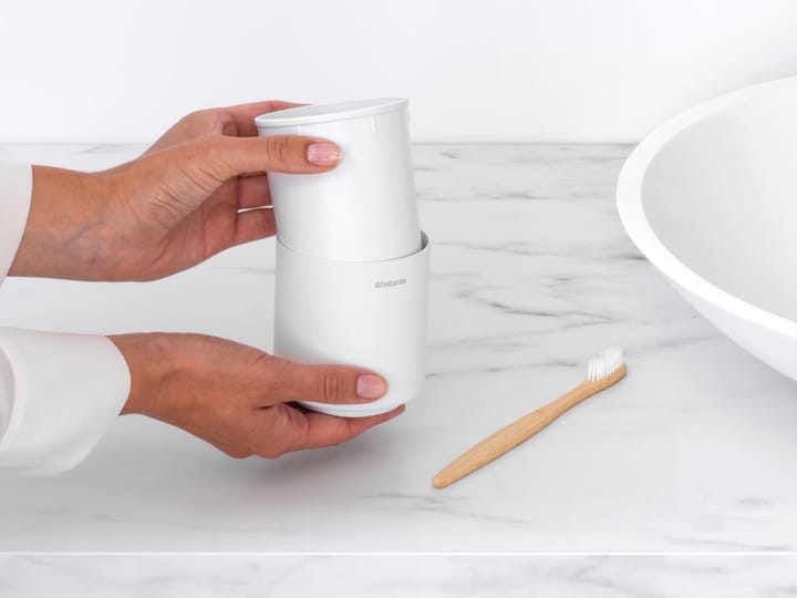 Soporte para cepillos de dientes MindSet, Mineral Fresh White Brabantia
