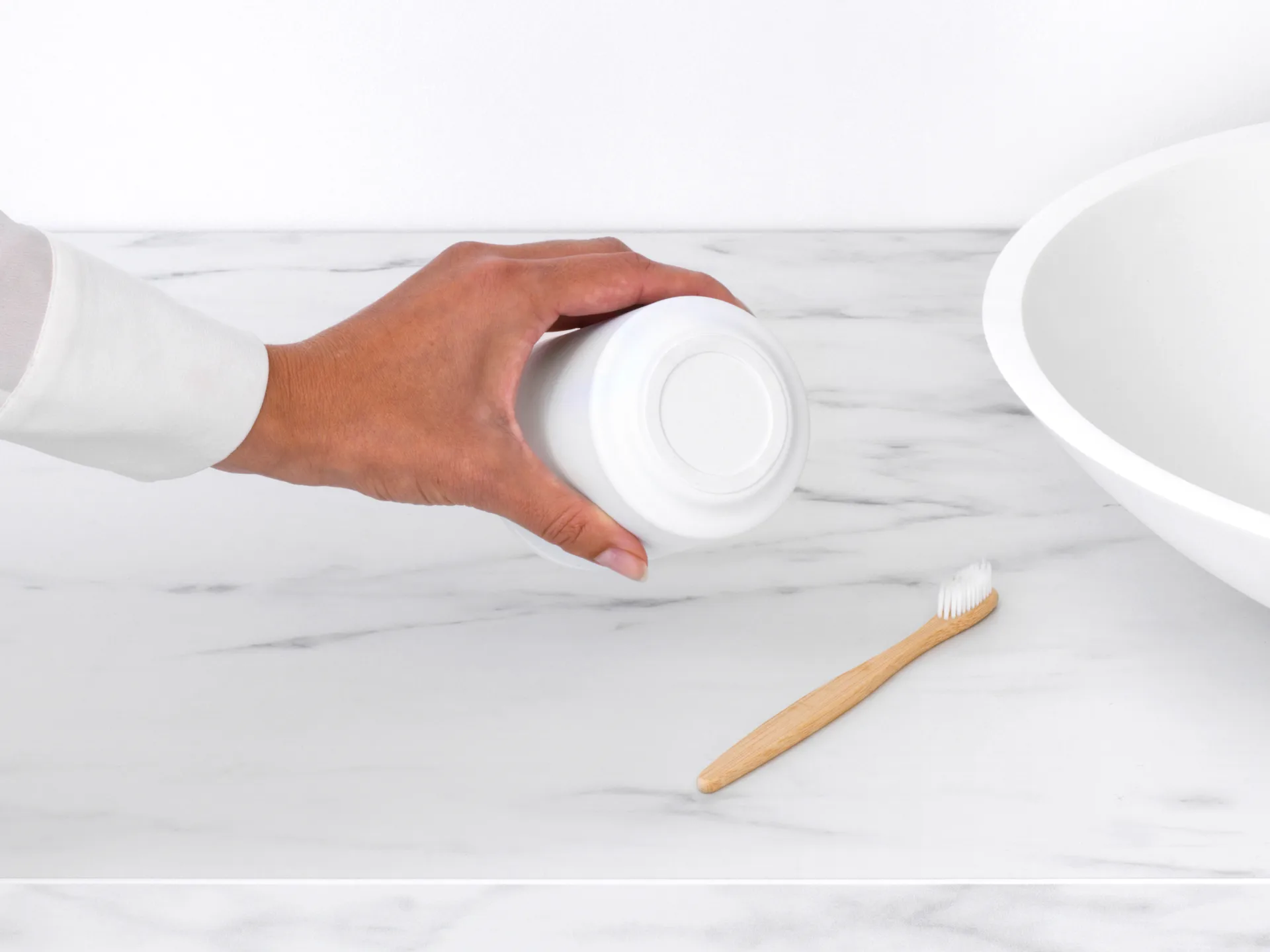 Soporte para cepillos de dientes MindSet, Mineral Fresh White Brabantia