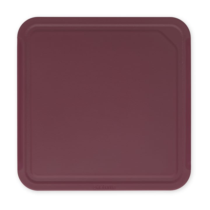 Tabla de cortar TASTY+ mediana 25x25 cm - Aubergine red - Brabantia