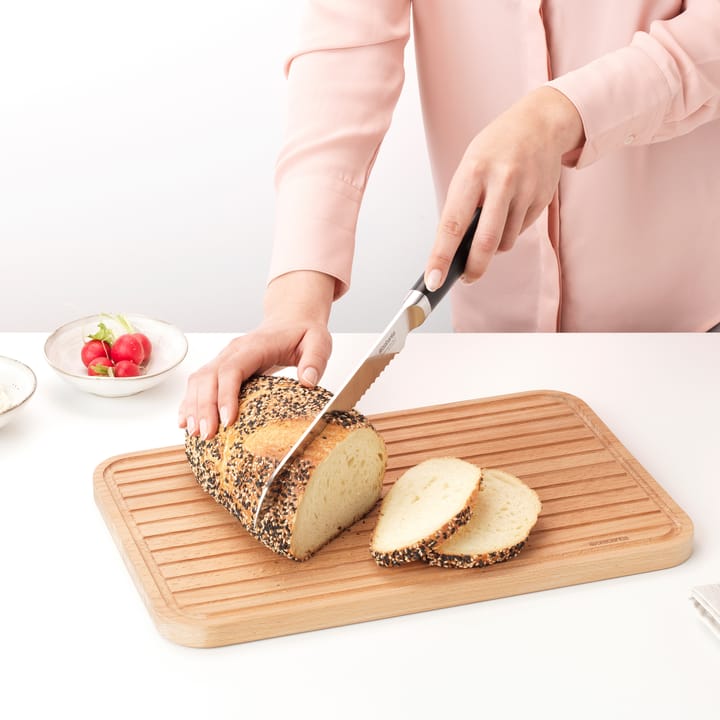 Tabla para cortar pan Profile, madera de haya Brabantia
