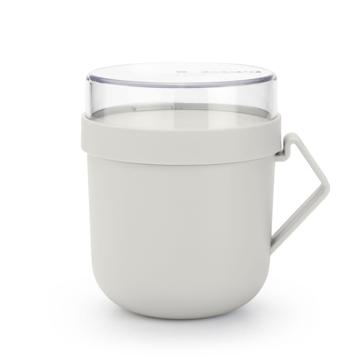 Taza de sopa Make & Take 0,6 L - gris claro - Brabantia