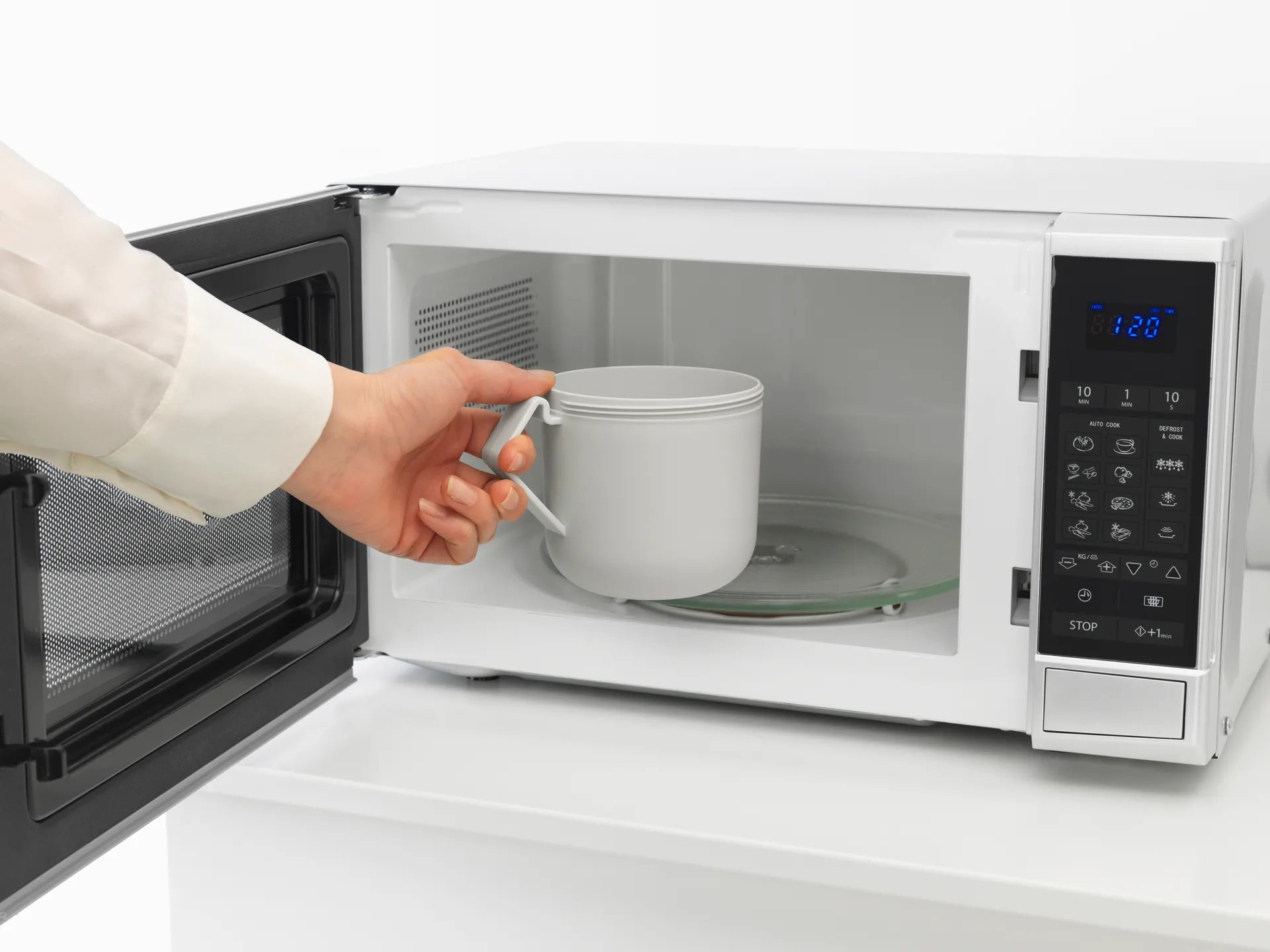 Taza de sopa Make & Take 0,6 L, gris claro Brabantia