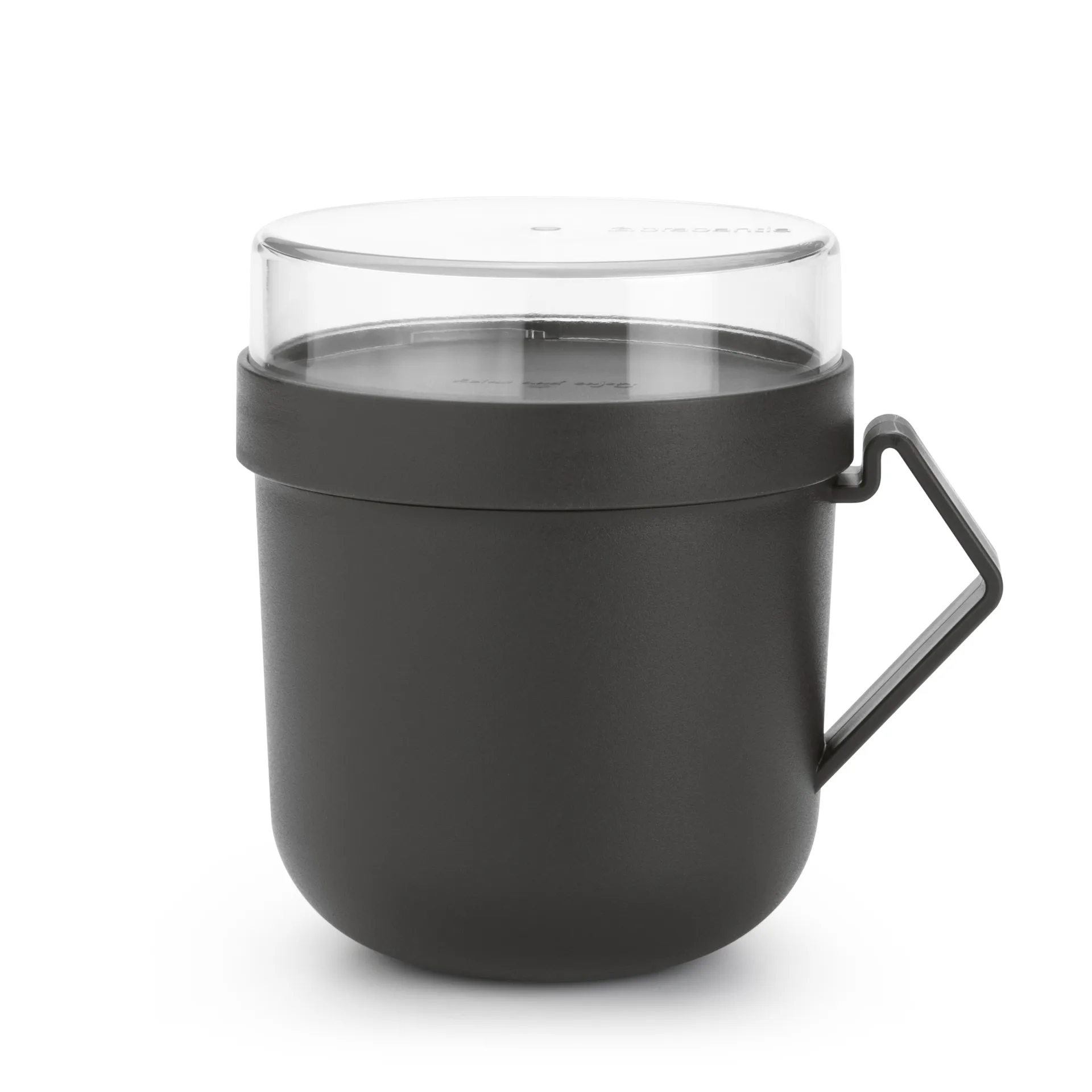 Taza de sopa Make & Take 0,6 L, gris oscuro Brabantia