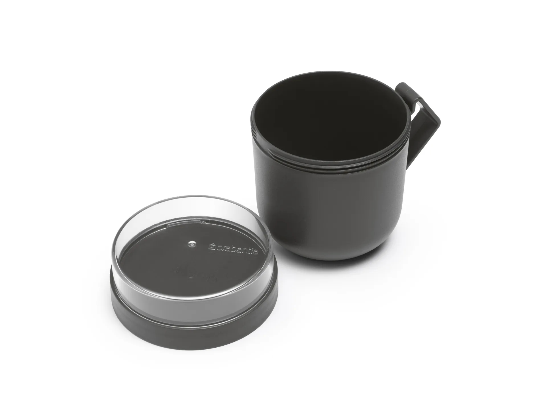 Taza de sopa Make & Take 0,6 L, gris oscuro Brabantia