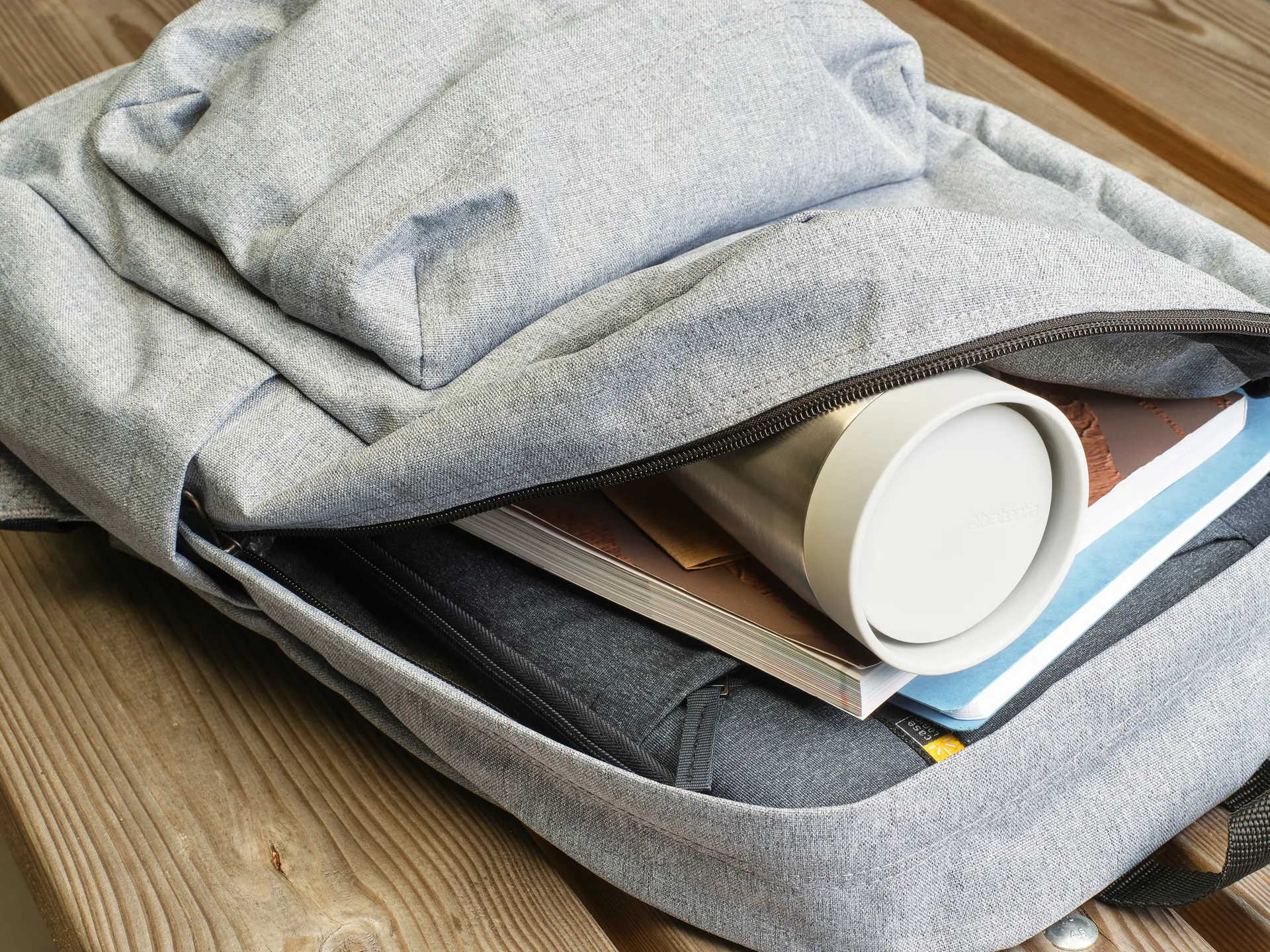 Taza térmica Make & Take 20 cl, Gris claro Brabantia