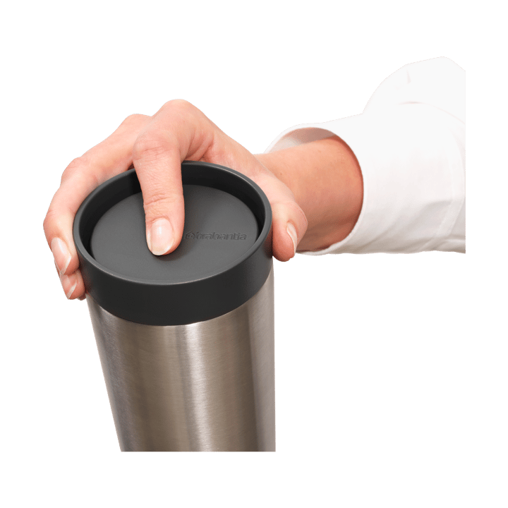 Taza térmica Make & Take 36 cl, Gris oscuro Brabantia