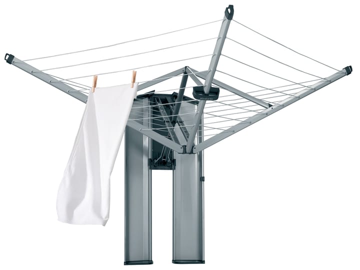 Tendedero WallFix 24 m con caja de protección, Gris Brabantia