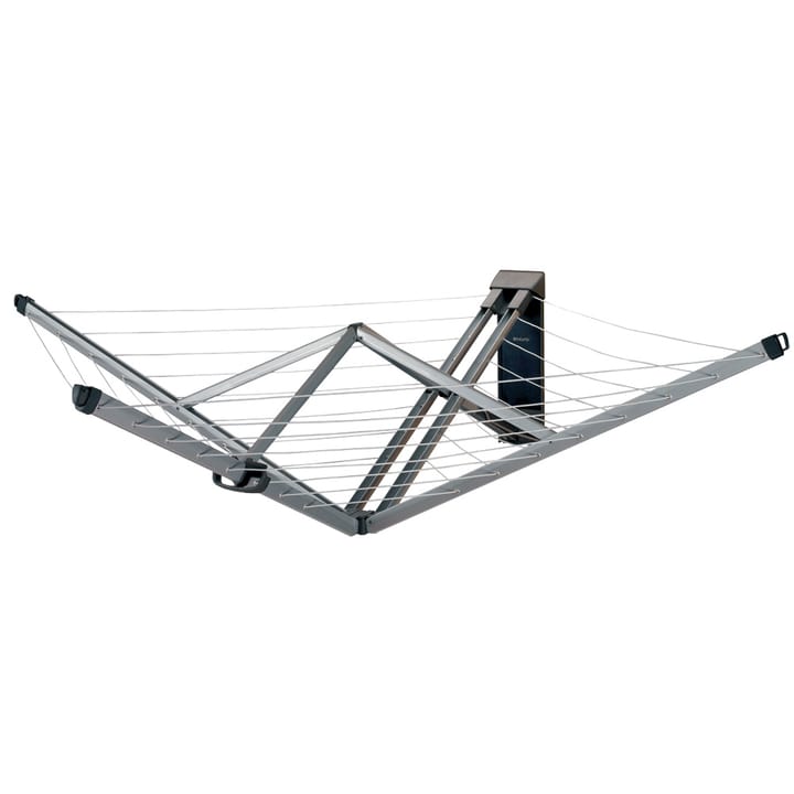 Tendedero WallFix 24 m con funda de tela - Gris - Brabantia