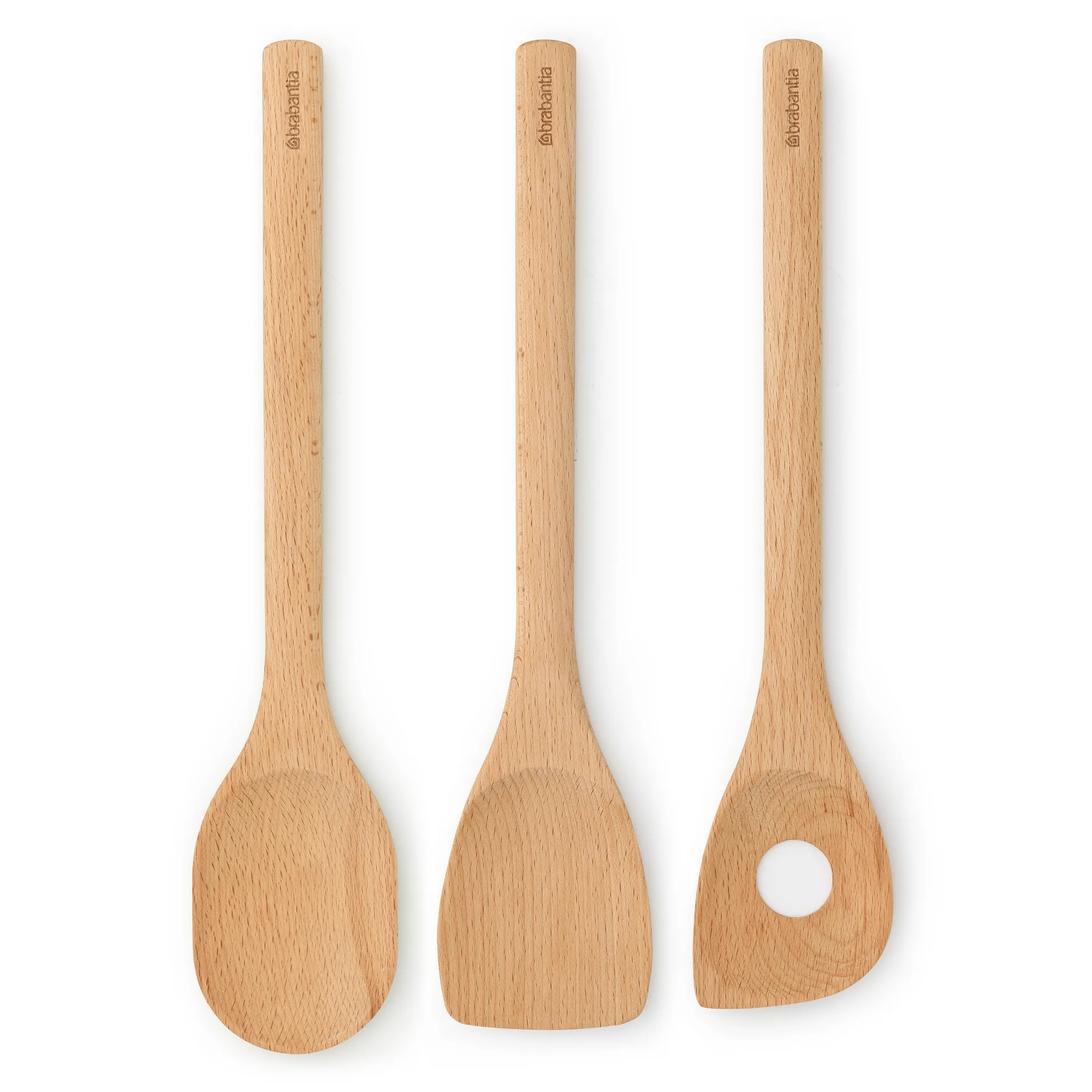 Utensilios de cocina de madera de haya Profile, 3 piezas Brabantia