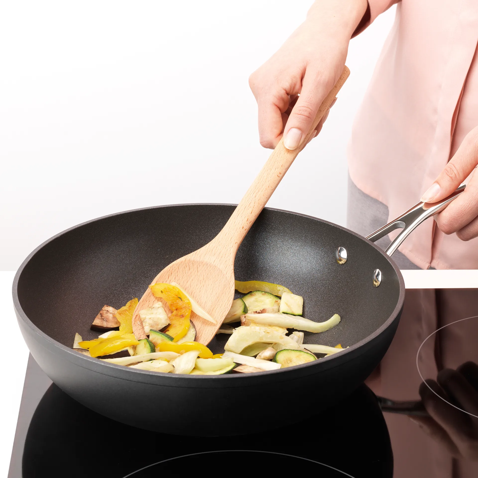 Utensilios de cocina de madera de haya Profile, 3 piezas Brabantia