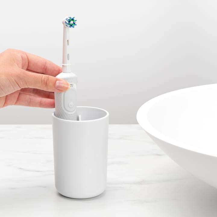 Vaso para cepillos de dientes ReNew Brabantia, blanco Brabantia