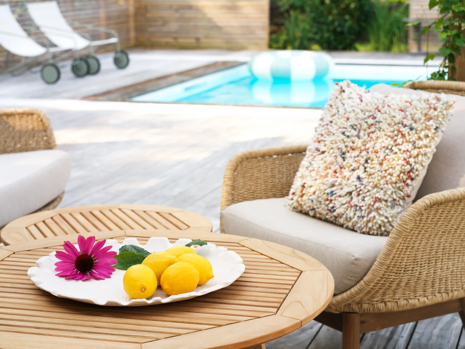 Butaca Lily, Twist straw-plush wheat Brafab