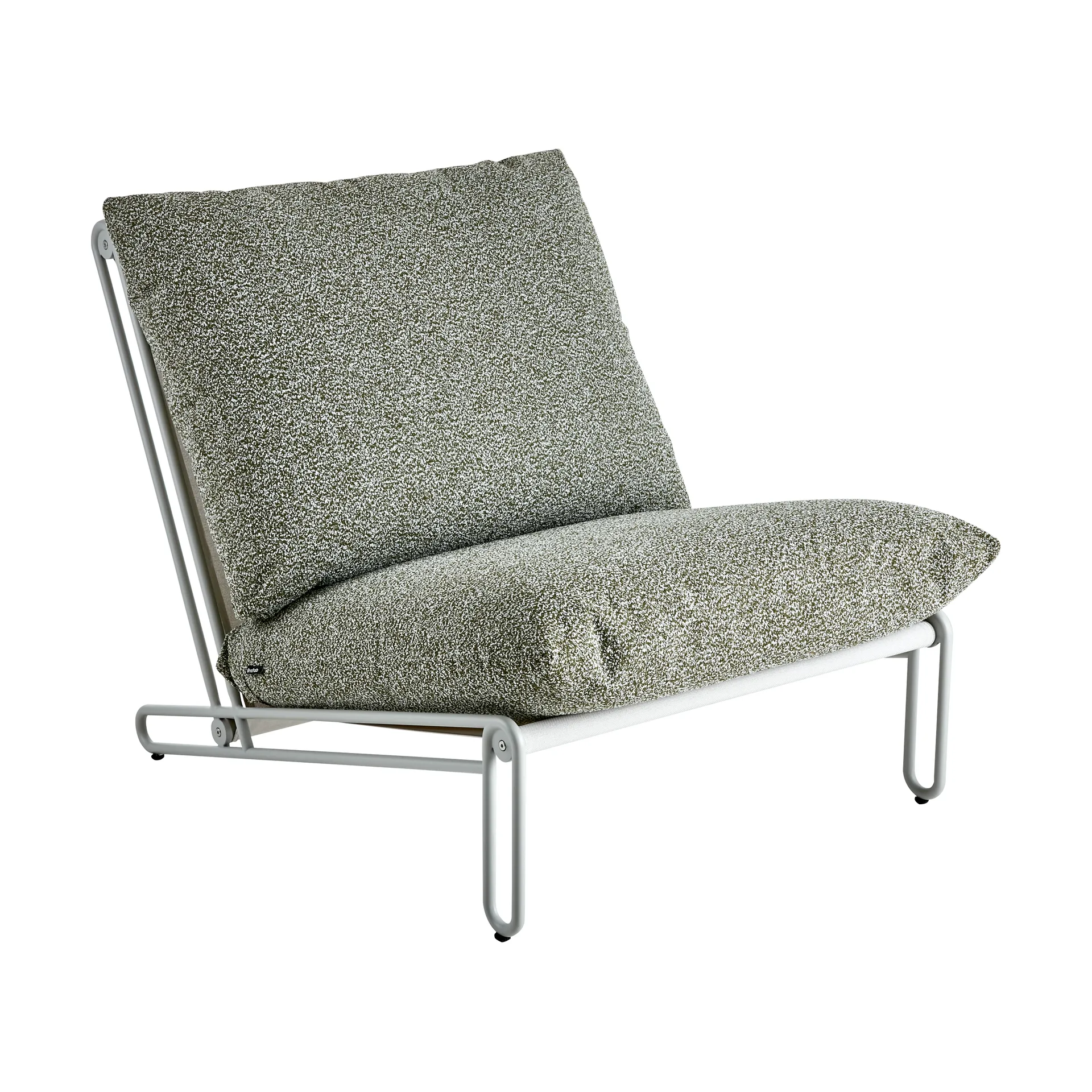 Butaca Lounge Blixt, Light grey-teddy verde Brafab