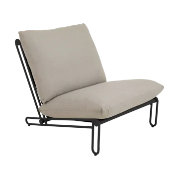 Butaca Lounge Blixt - Negro-clay beige - Brafab