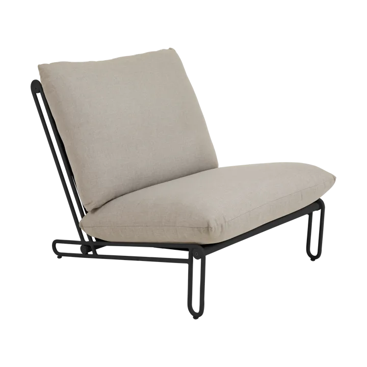 Butaca Lounge Blixt - Negro-clay beige - Brafab